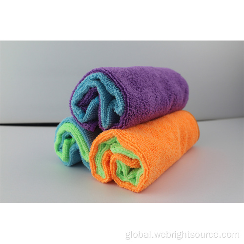 China Microfibre & Microfiber Cleaning Towel Kitchen Clean Cloth Supplier